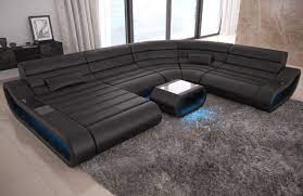 Check spelling or type a new query. Luxury Sectional Sofa Concept Xl Design Couch Big Led Lights Ottoman Ebay