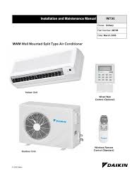 Find your specific model and download the manual or view frequently asked questions. Daikin Im796 Instruction Manual Manualzz