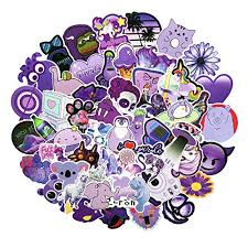 I wanna support all my aesthetic enthusiasts and in order to do that i keep bringing new aesthetic stickers. Stickers For Water Bottles Big 60 Pack Cute Purple Aesthetic Trendy Stickers For Teens Girls Perfect For Waterbottle Laptop Phone Travel Extra Durable 100 Vinyl Purple 60 Buy Online In Saint Vincent And The
