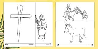 Search through 623,989 free printable colorings at getcolorings. Palm Sunday Colouring In Christian Teaching Resources