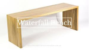 Workmanship is outstanding and materials are eco friendly and beautiful. Making A Beautiful Waterfall Bench Seat Youtube