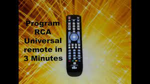 Click below on the size code your universal remote is requesting. How To Program Your Tv With Rca Universal Remote Youtube