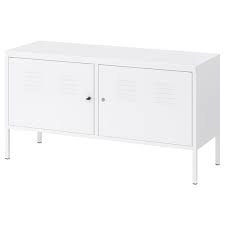 Eket storage bination with legs white. Ikea Ps Armoire Metallique Blanc 119x63 Cm Ikea