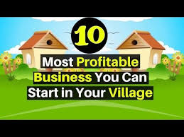 10 Most Profitable Business Ideas For Rural Areas And Villages Youtube In 2020 Profitable Business Best Business Ideas Bisnis Ideas