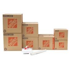The Home Depot 7 Box Bathroom Moving Box Kit Moving Kit Home Depot Moving Boxes