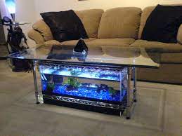 The height is 15.5 inches, and it has a 20 inch width, and 38 inch length. Aquarium Coffee Table 7 Steps With Pictures Instructables