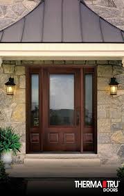 Direct door got these to me in no time & as usual, did a great job. 3 4 Lite 2 Panel Fiberglass Exterior Door By Therma Tru Fiberglass Exterior Doors Exterior Doors Glass Front Door