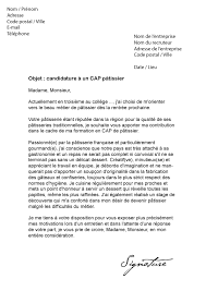 C'est une étape à ne pas bâcler dans vos démarches de recherche d'emploi. Comment Rediger Une Candidature Pour Un Cap De Patissier Fabrication Des Gateaux Des Biscuits Des Cremes Des Specialites Gastronomiques Lettre De Motivation Modele Lettre De Motivation Et Exemple De