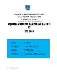 Ucapan aluan guru besar 11.00 pagi : Doc Kertas Kerja Sukan Azhar Manap Academia Edu