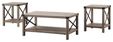 We did not find results for: 3 Piece Rustic Wood Metal Accent Table Set Industrial Coffee Table Sets By Walker Edison Houzz