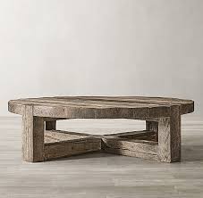 Reclaimed Rustic Oak Round Coffee Table Coffee Table Reclaimed Wood Coffee Table Round Coffee Table