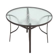 The round glass table is in high quality and is made of glass and metal, which makes it more sturdy and stable. Metal Glass Patio Garden Tables For Sale Ebay
