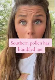 NY me: ‘The pollen is so bad!’ Southern me: laughs in yellow dust storm  while clutching a bottle of Zyrtec like it’s holy water. #southern #newyork  #hospitality #kindness #positivity #motivation ...
