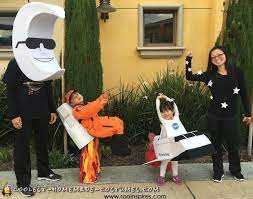 This diy astronaut costume is made using a white astronaut suit and a diy jetpack. 50 Out Of This World Diy Space Costumes For Halloween