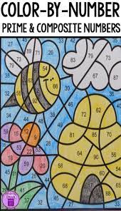 What Better Way To Reinforce The Concept Of Prime And Composite Numbers Then To Color A Beaut Prime And Composite Numbers Prime And Composite Composite Numbers
