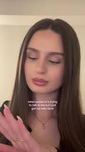 When There Talking to Me But Im Looking at The Nails I Did