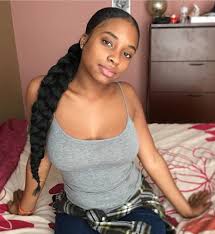 Pinterest Wavvyyy Natural Hair Styles Curly Hair Styles Sleek Braided Ponytail