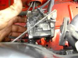 Snapper Electric Start Riding Mower Carb Clean And Removal Youtube