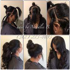Perfect Pony Sew In Hair Weaves By Natalie B 312 273 8693 Ig Iamhairbynatalieb Facebook Hair By Natali Natural Hair Styles Weave Hairstyles Love Hair