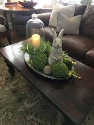 Coffee Table Tray I Made For Spring Easter Decorations Dollar Store Spring Easter Decor Easter Centerpieces