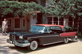 Image result for Black 1958 Edsel