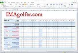 Printable and fillable disc golf score sheet. Free Golf Scorecard Template Excel Ulker