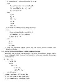 Her bir dersin ortalama puanını ve haftalık ders saatini girip hesapla butonuna. Osym Den Obp Ve Aobp Hesaplama Yonergesi Memurlar Net