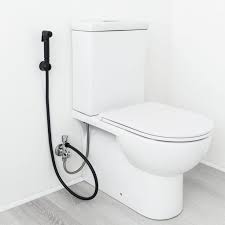 Evekare Matt Black Bidet Spray Bidet Spray Bidet Black Toilet
