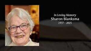 Sharon Frances Blanksma Obituary