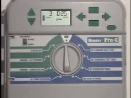 Hunter Pro C Sprinkler Controller Sprinkler Controller Irrigation Controller Sprinkler System