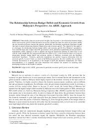 The issue of malaysia's government debt became 2. Pdf The Relationship Between Budget Deficit And Econom Umi Najwa Academia Edu
