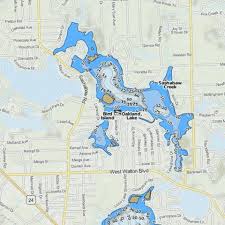 Oakland Lake Fishing Map Us_mi_63_846 Nautical Charts App
