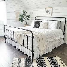 Black And Cream Farmhouse Bedding White Farmhouse Bedding Remodel Bedroom Home Decor Bedroom Farmhouse Bedroom Decor