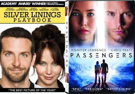 Bradley cooper, jennifer lawrence, robert de niro. Amazon Com 2 Pack Movie Jennifer Lawrence Passengers Silver Linings Playbook Double Feature Jennifer Lawrence Bradley Cooper Robert De Niro Chris Pratt Movies Tv
