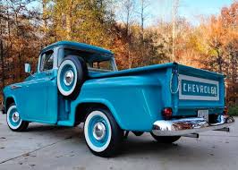 Image result for Bell Blue Gray 1955 Truck