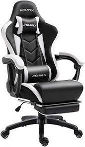 Beautiful Dowinx Gaming Chair Ergonomic Racing Style Recliner With Massage Lumbar Support Office Armchair For Computer Pu Leath In 2020 Gamer Chair Gaming Chair Chair