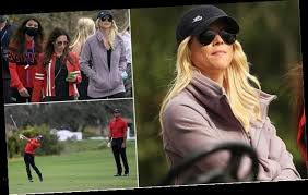 Updated september 15, 2020 01:22 pm. Tiger Woods Apos Ex Wife Elin Nordegren Watches Son Charlie Play Golf The Projects World
