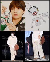 bangtan bomb drawing their 2014! Take A Look At Taehyung And Other Bts Members Drawing Skills Channel K