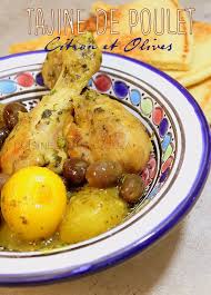 Tajine De Poulet Citron Olives Tajine Poulet Tajine Poulet Au Citron