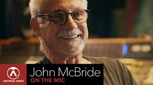 On the mic: John McBride