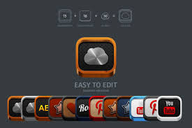 Download Android App Icon Mockup Free Psd Mockup All Template Design Assets