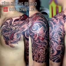 Hình xăm rồng có ý nghĩa gì? Ghim Tren Tam Knightz Tattoo