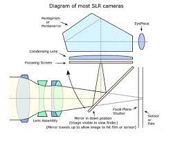 Diagram Of Most Slr Cameras Digital Single Lens Reflex Camera Film Up