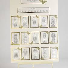 Butterfly Wedding Table Plan Seating Kit A2