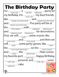 Click on the link and it will open in a new tab on your. 12 Funny Birthday Mad Libs Kitty Baby Love