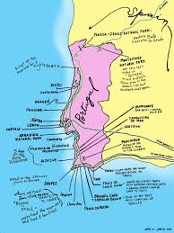 Choose from the wide range of maps for. Vanlife Portugal Road Trip Map 20 Favorite Places Mr Mrs Adventure Reise Inspiration Reisen Kunstdrucke Poster