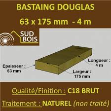 Abaques de solivage bois sans moderation le blog de boisphile. Bastaing Madrier 63x175 Douglas Naturel Sec Brut Qualite Charpente 4m Sud Bois Terrasse Bois Direct Scierie