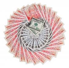 Many 50 Pound Sterling Bank Notes With 100 Dollar Fanned Out Bank Notes Pound Sterling Money Images