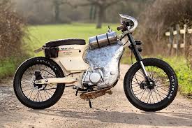 Trouble Strife Pip Davidson S Eris Speedcub Honda C90 Shoestring Racer Pipeburn Com