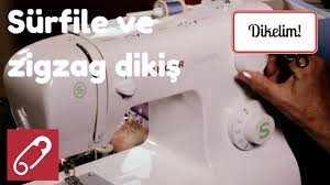 Surfile Ve Zigzag Dikis Nasil Yapilir 10marifet Dikis Dikis Makineleri Dikis Makinesi